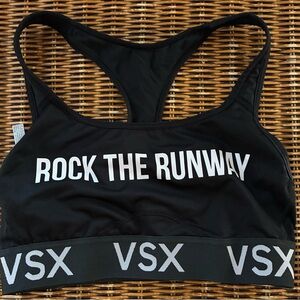 ⭐️3/$15⭐️VSX Black and White Rock the Runway sport bra